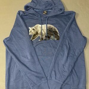 The North Face Bear Hoodie Pullover Sweater Men XL Sweatshirt Outdoors